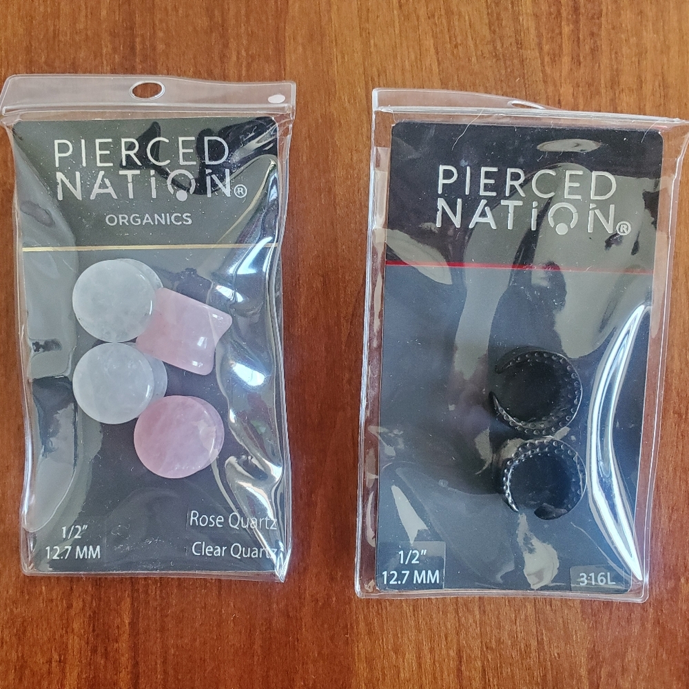 NWT 3 Pairs of 1/2 Inch Gauges